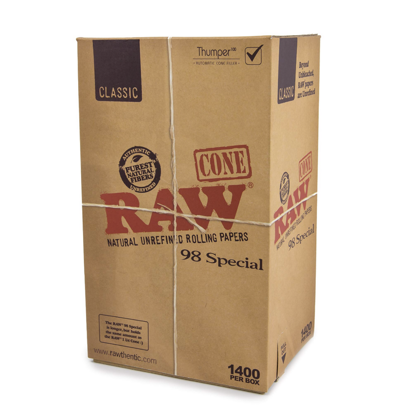 Raw® Classic 98 Special Pre-Rolled Cones by RAW Rolling Papers | Mission Dispensary