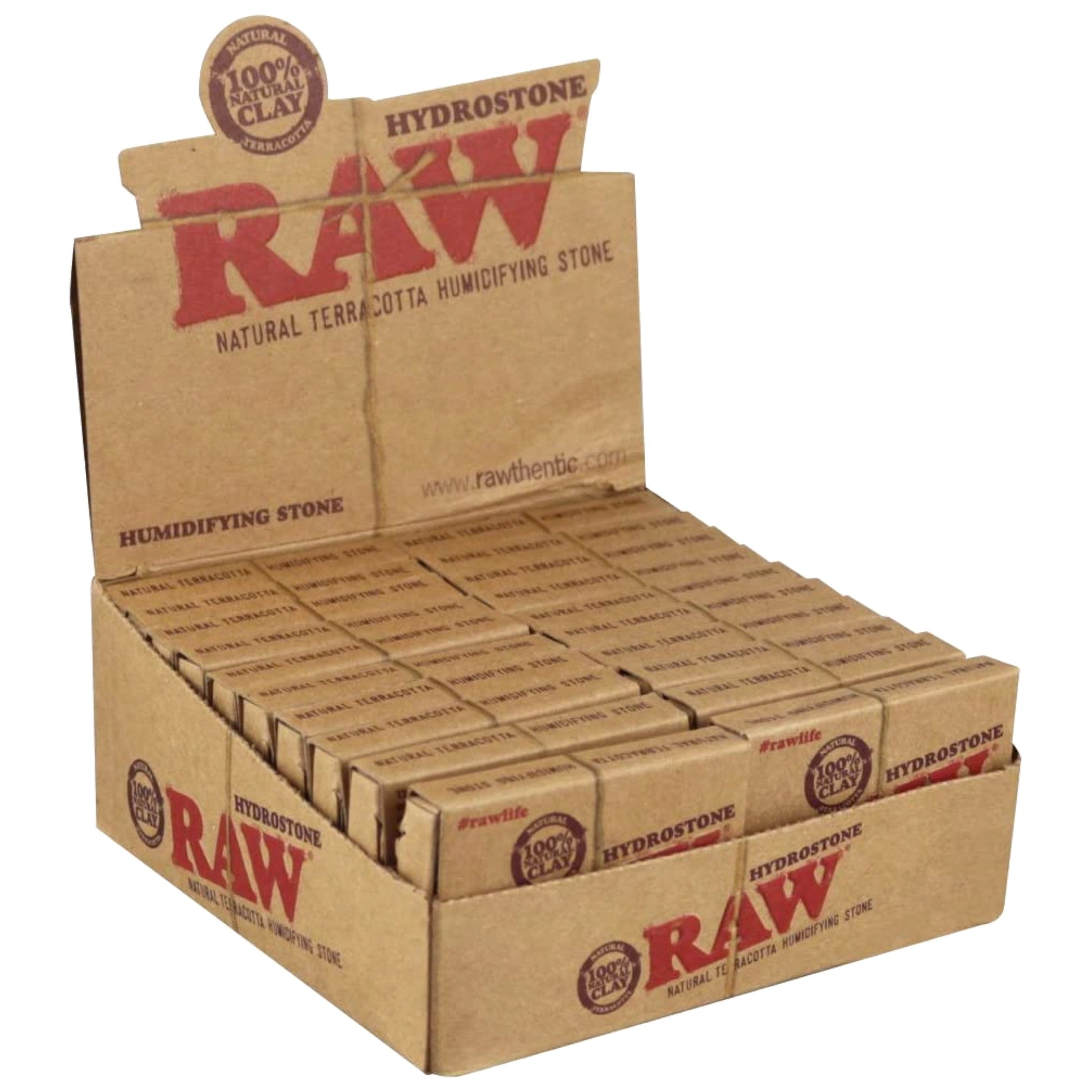 Raw® Hydrostone Humidifying Stones by RAW Rolling Papers | Mission Dispensary