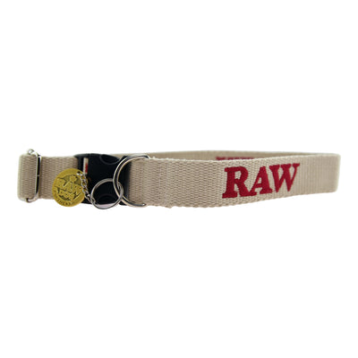 Raw® Rolling Papers Hemp Dog Collar by RAW Rolling Papers | Mission Dispensary
