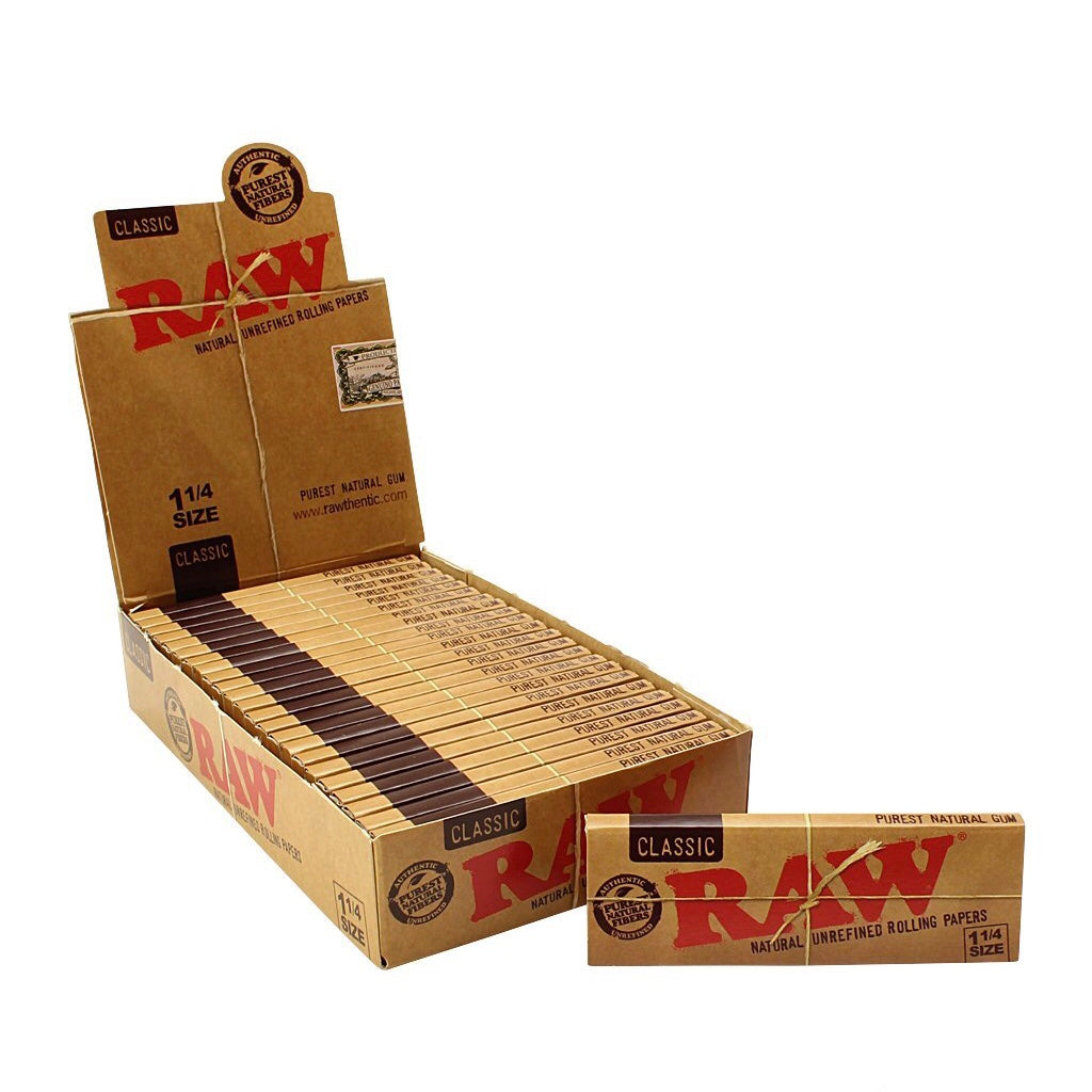 Raw® Classic 1.25” Rolling Papers by RAW Rolling Papers | Mission Dispensary