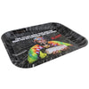Raw® Oops Large Metal Rolling Tray (14” x 11”) by RAW Rolling Papers | Mission Dispensary