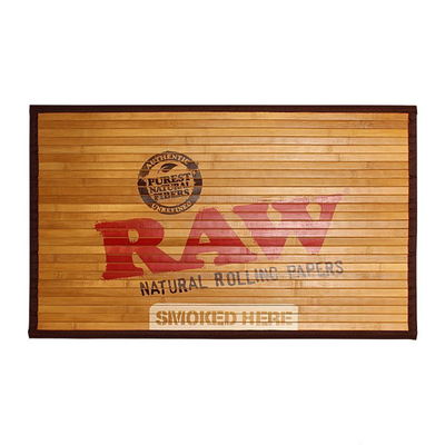 Raw® Rolling Papers Bamboo Door Mat by RAW Rolling Papers | Mission Dispensary