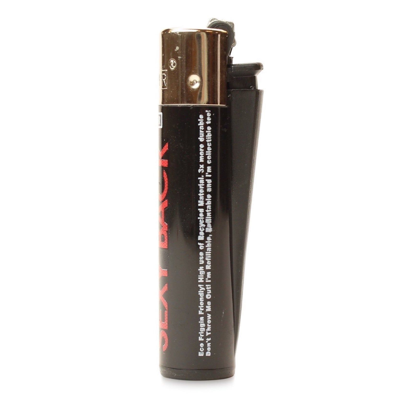 Raw® Refillable Clipper Lighter w. Integrated Poker 🔥 by RAW Rolling Papers | Mission Dispensary