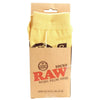 Raw® Rolling Papers Crew Socks 🧦 by RAW Rolling Papers | Mission Dispensary