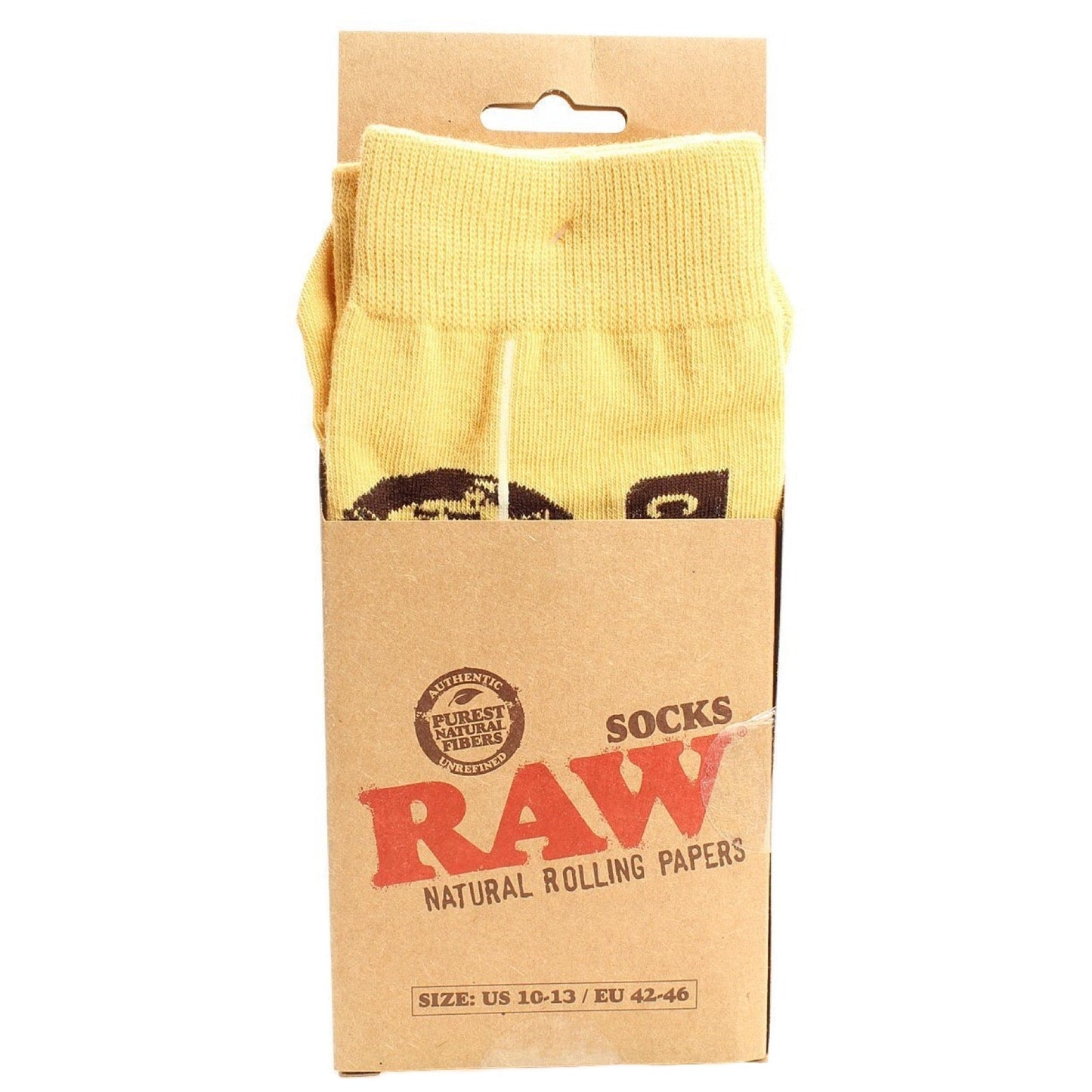 Raw® Rolling Papers Crew Socks 🧦 by RAW Rolling Papers | Mission Dispensary