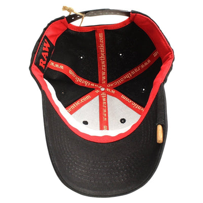 Raw® Baseball Cap with Built-In Poker Tool 🧢 by RAW Rolling Papers | Mission Dispensary