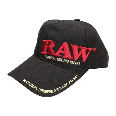 Raw® Baseball Cap with Built-In Poker Tool 🧢 by RAW Rolling Papers | Mission Dispensary