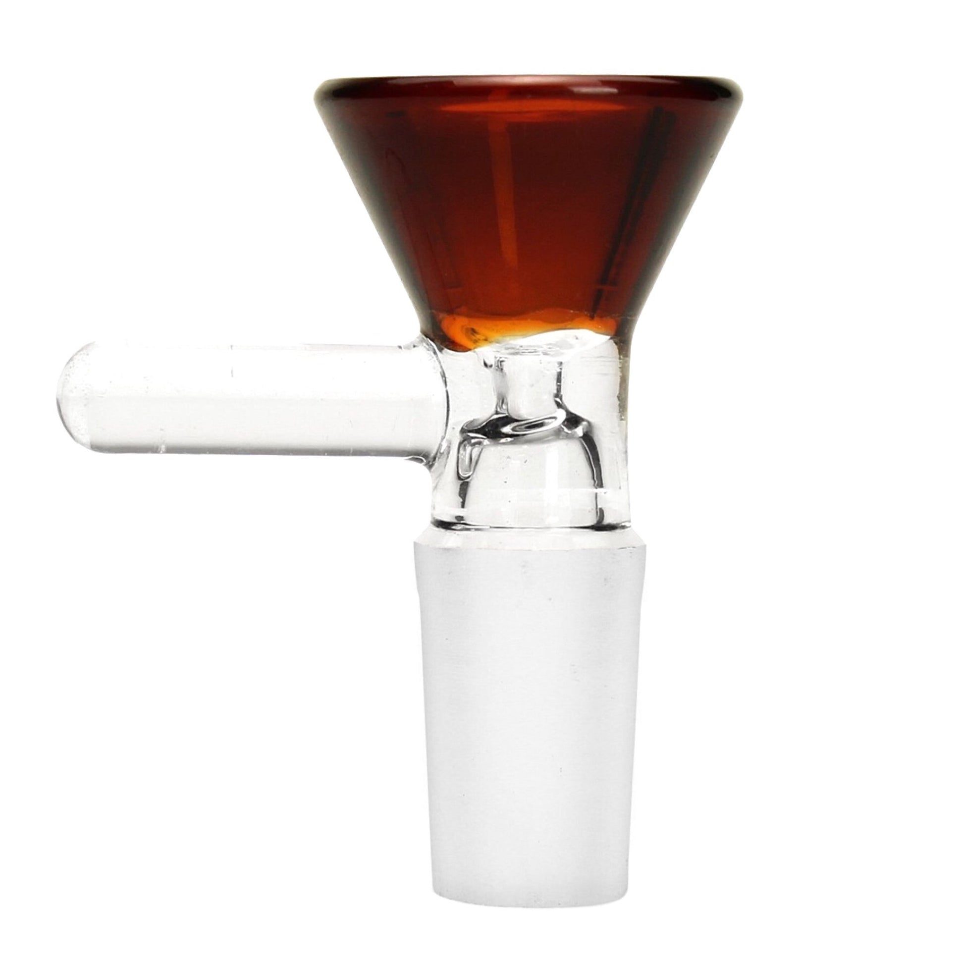 Colored Glass Water Pipe Bowl Piece - 14mm Male by Mission Dispensary | Mission Dispensary
