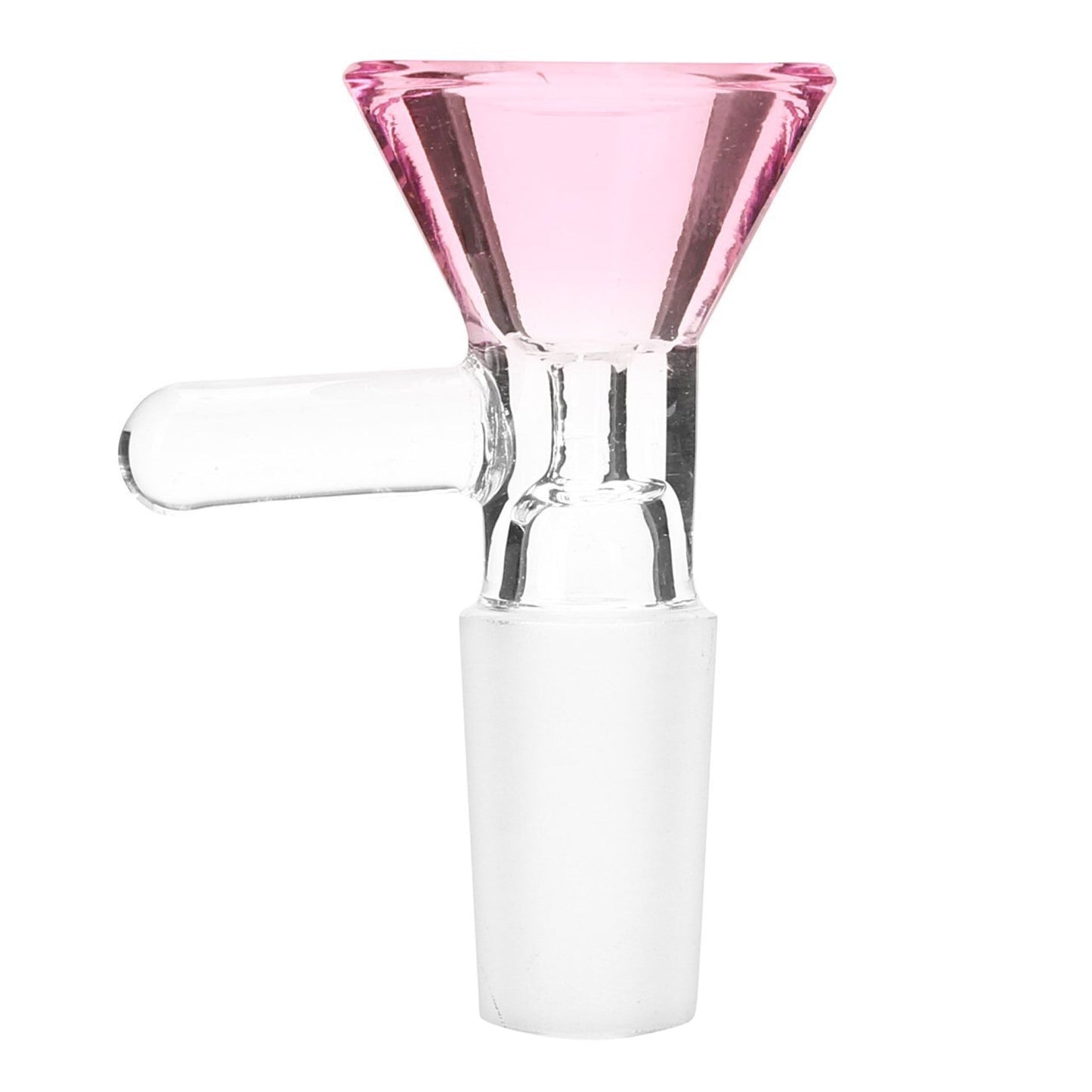 Colored Glass Water Pipe Bowl Piece - 14mm Male by Mission Dispensary | Mission Dispensary