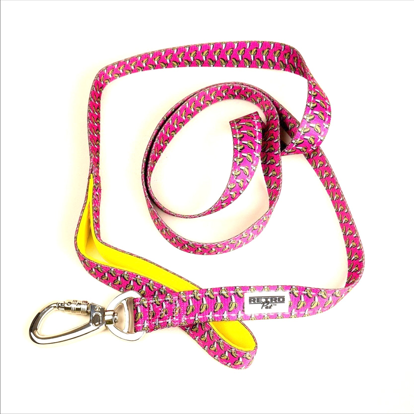 Retro Pet Reflective Dog Leash w. Locking Carabiner 🐶 by Retro Pet | Mission Dispensary
