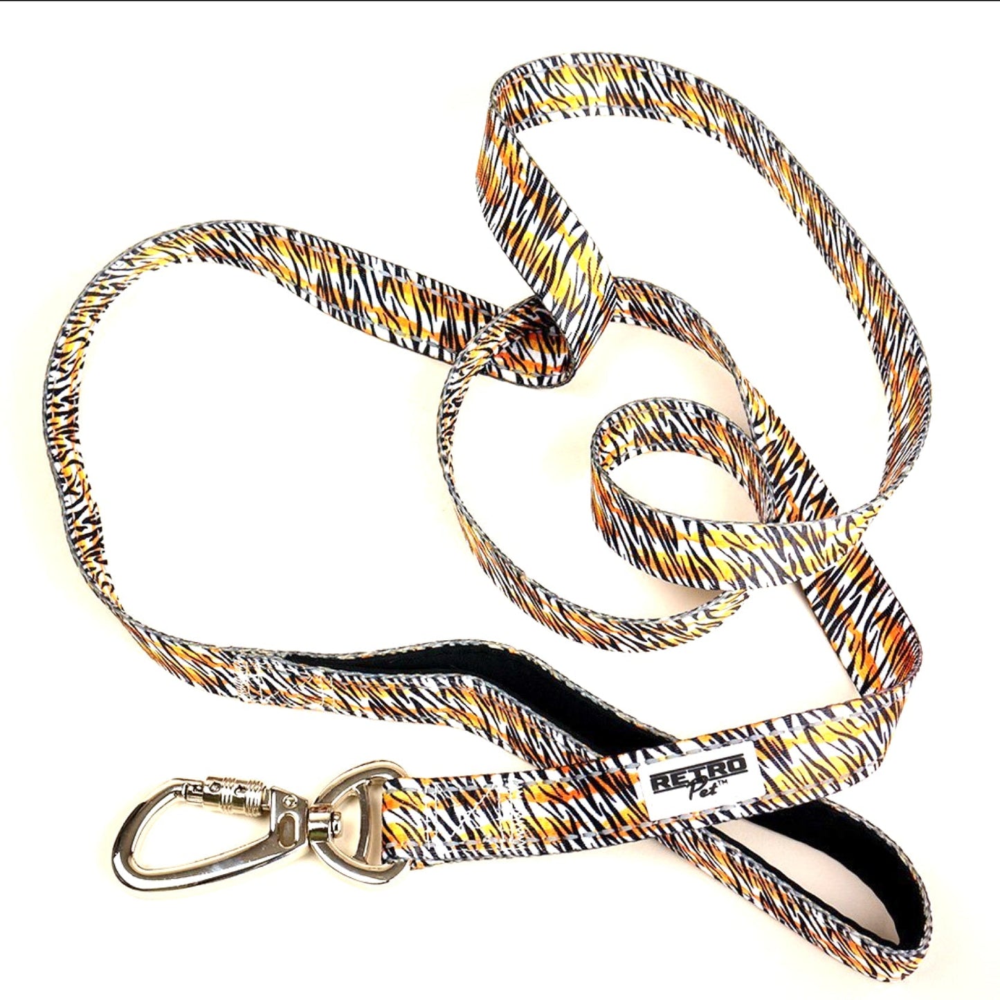 Retro Pet Reflective Dog Leash w. Locking Carabiner 🐶 by Retro Pet | Mission Dispensary