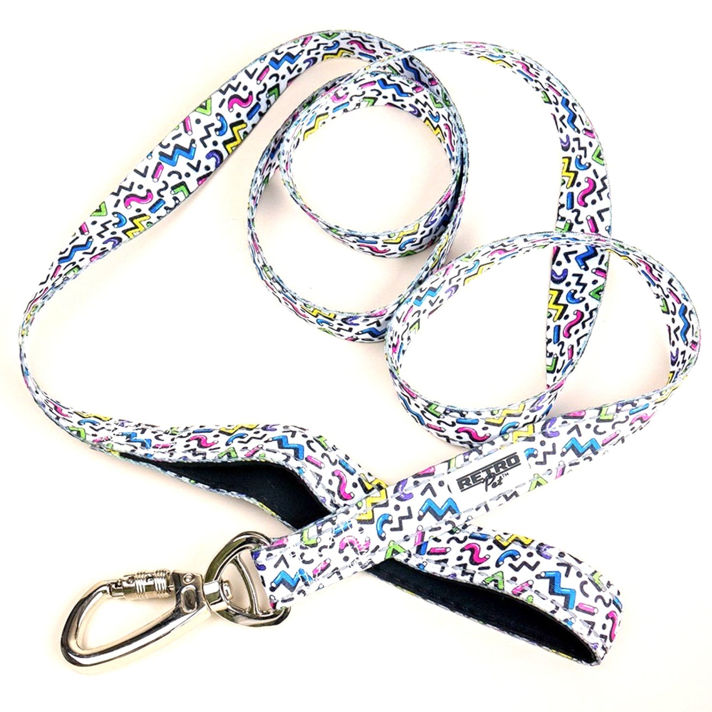 Retro Pet Reflective Dog Leash w. Locking Carabiner 🐶 by Retro Pet | Mission Dispensary