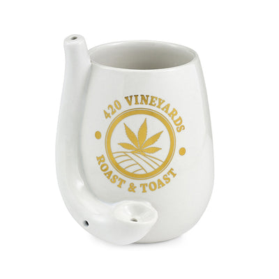 Roast & Toast Wine Glass Pipe by Roast & Toast | Mission Dispensary