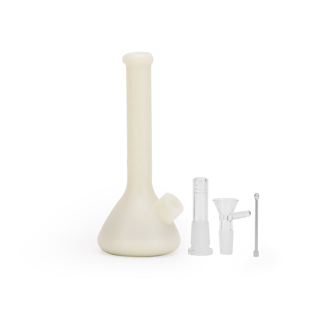 Ritual 7.5” Deluxe Silicone Mini Beaker Bong by Ritual | Mission Dispensary