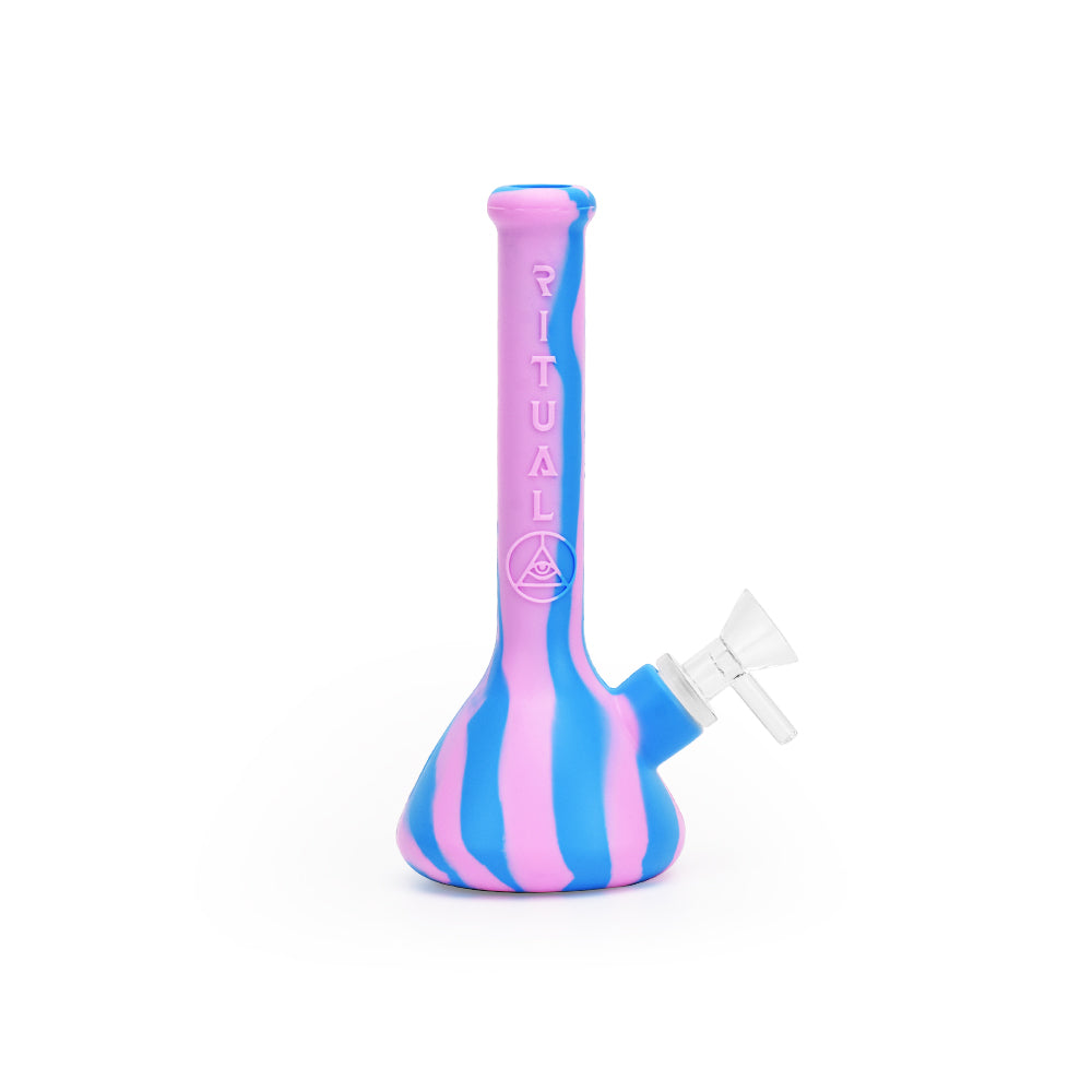 Ritual 7.5” Deluxe Silicone Mini Beaker Bong by Ritual | Mission Dispensary
