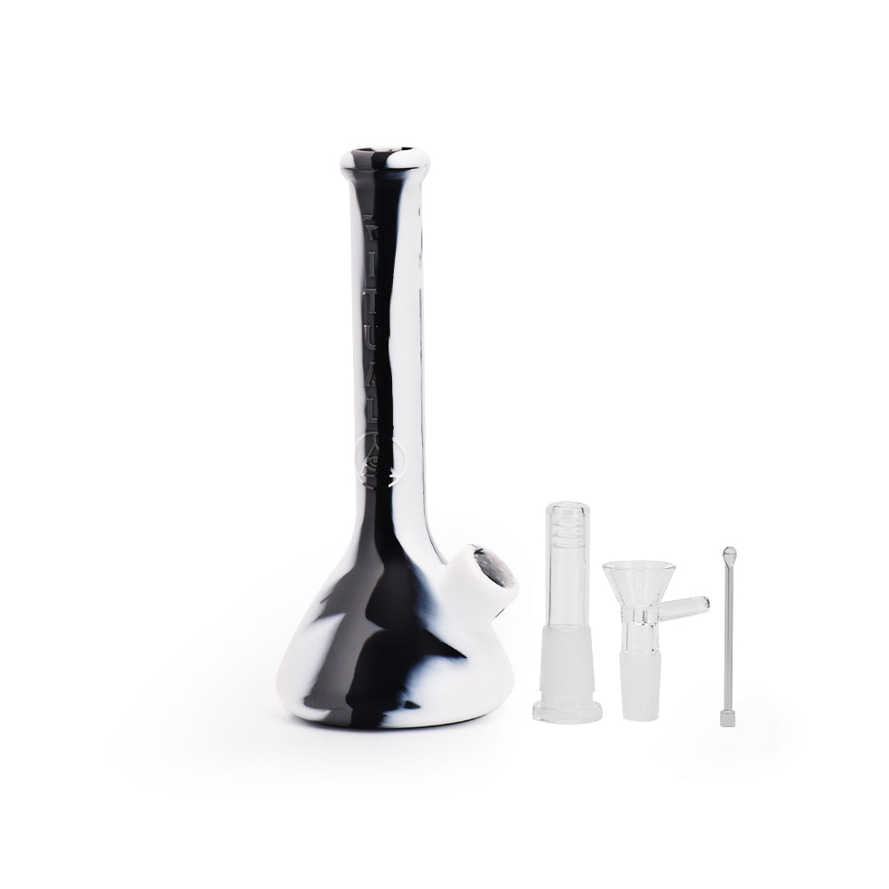 Ritual 7.5” Deluxe Silicone Mini Beaker Bong by Ritual | Mission Dispensary