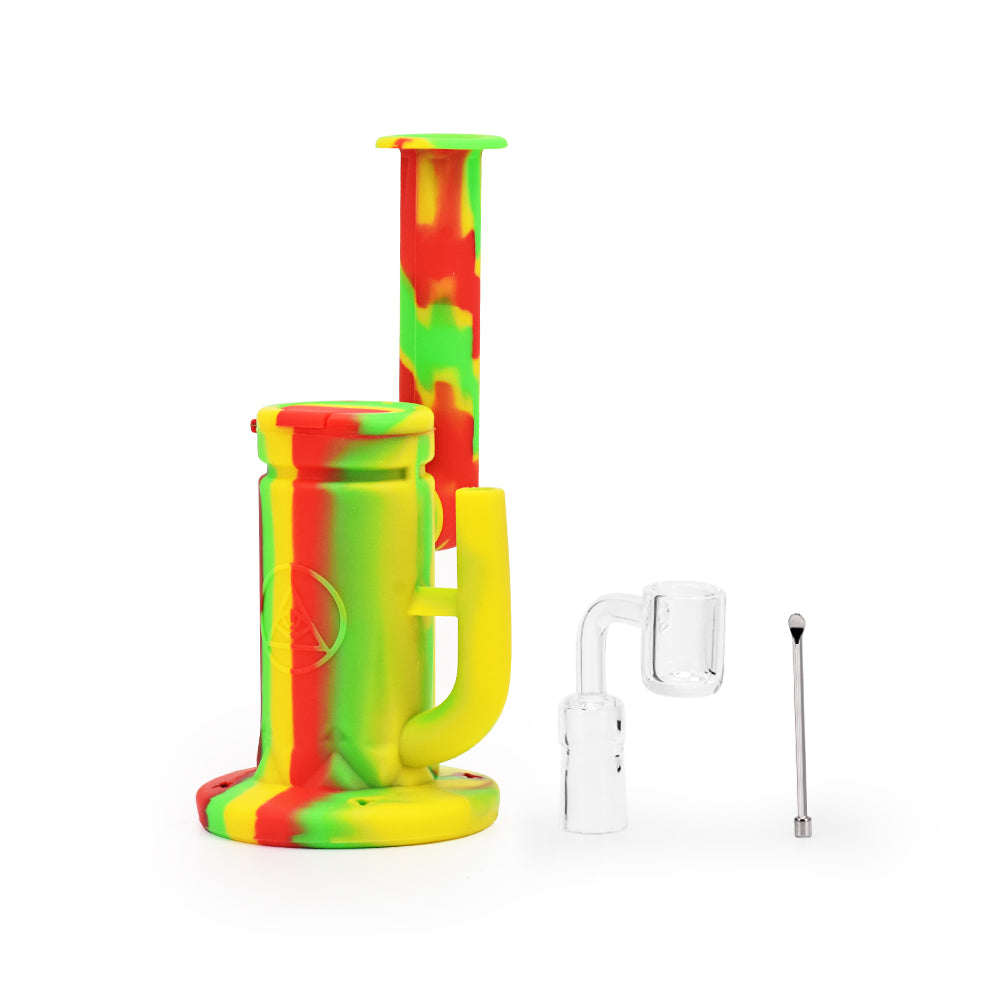 Ritual 8.5” Silicone Sidecar Rig by Ritual | Mission Dispensary