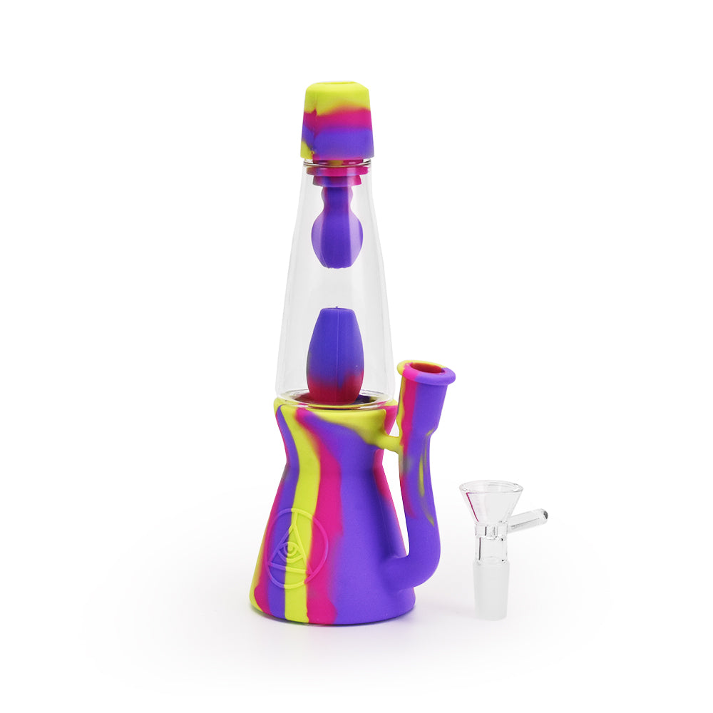 Ritual 7.5” Silicone Lava Lamp Bong by Ritual | Mission Dispensary
