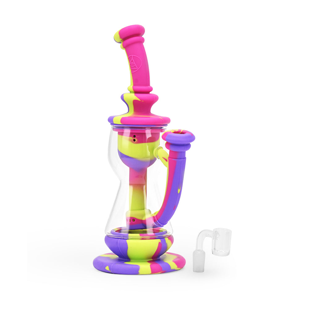 Ritual 10” Deluxe Silicone Incycler Rig by Ritual | Mission Dispensary