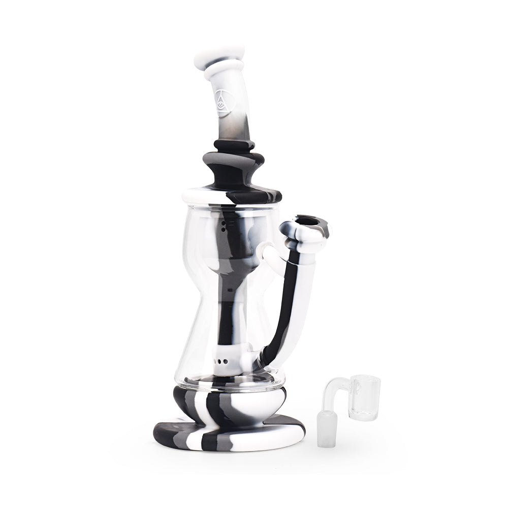 Ritual 10” Deluxe Silicone Incycler Rig by Ritual | Mission Dispensary