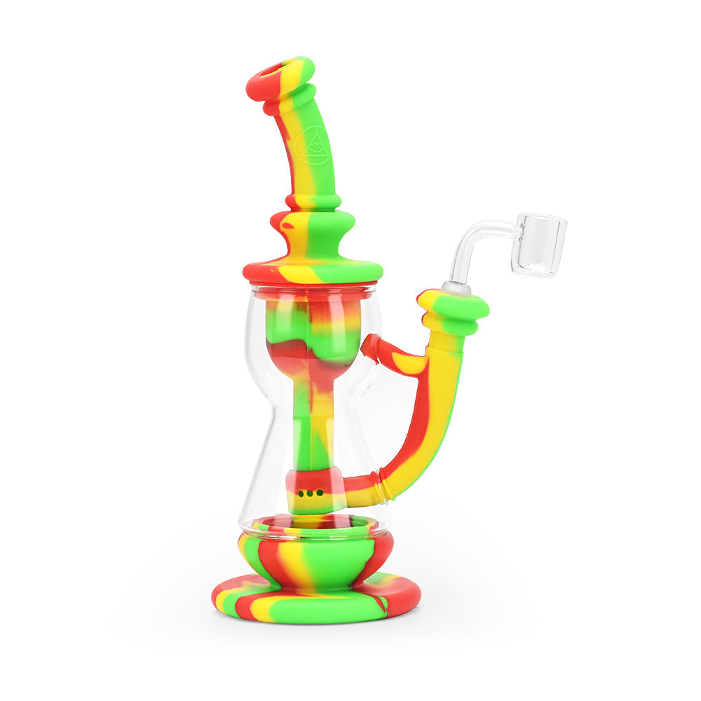 Ritual 10” Deluxe Silicone Incycler Rig by Ritual | Mission Dispensary