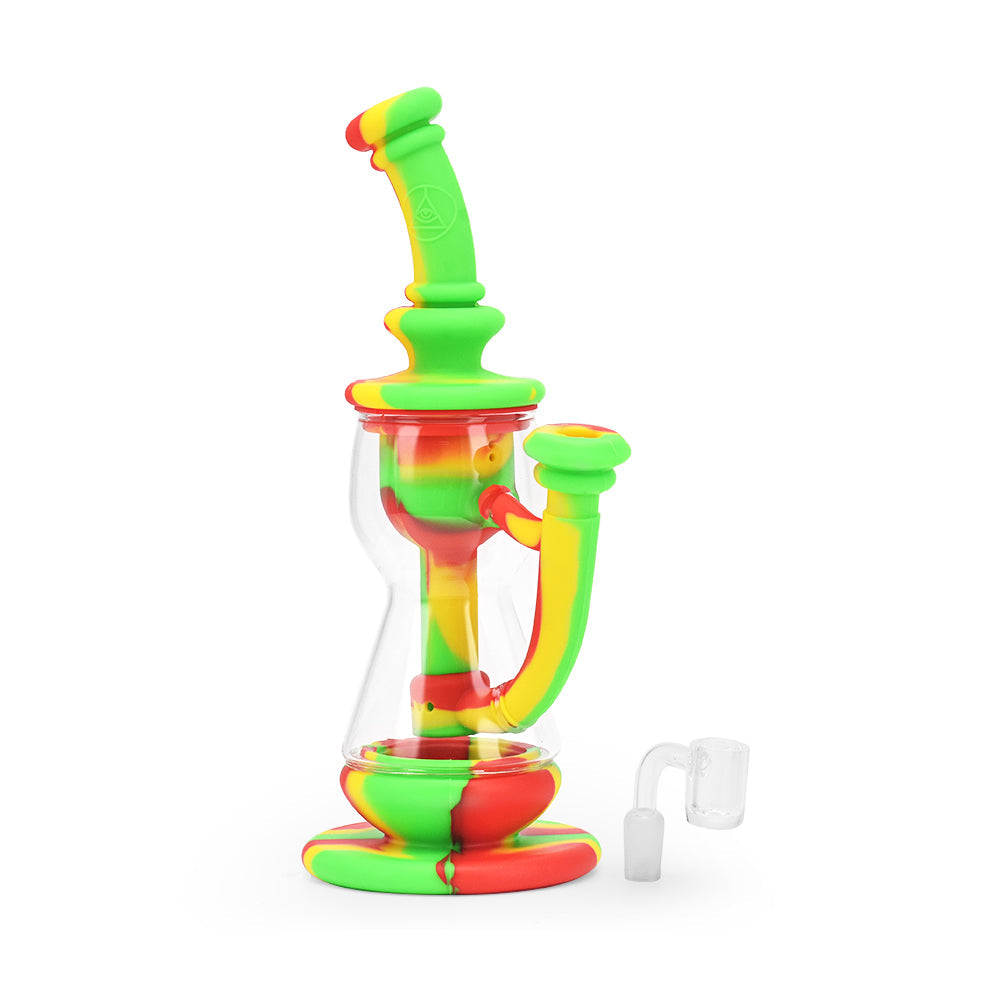 Ritual 10” Deluxe Silicone Incycler Rig by Ritual | Mission Dispensary