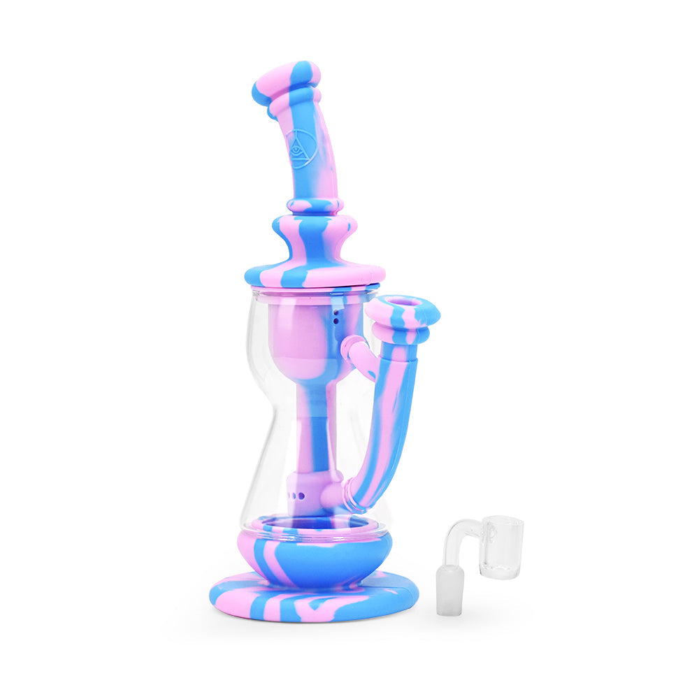 Ritual 10” Deluxe Silicone Incycler Rig by Ritual | Mission Dispensary