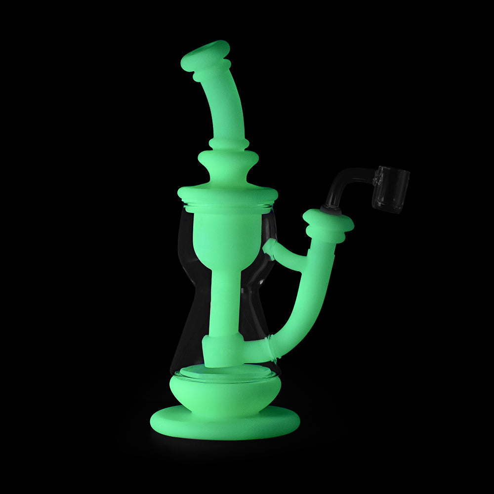 Ritual 10” Deluxe Silicone Incycler Rig by Ritual | Mission Dispensary