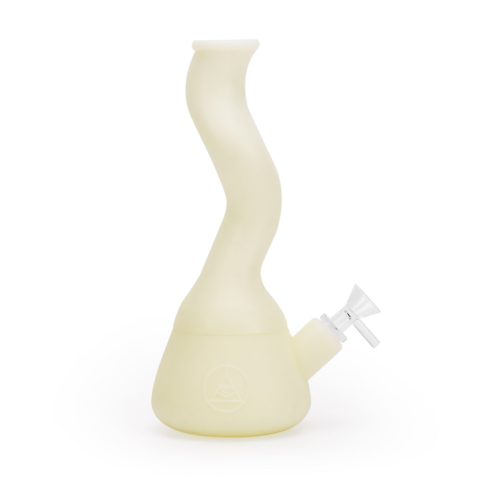 Ritual 10” Wavy Silicone Beaker Bong by Ritual | Mission Dispensary