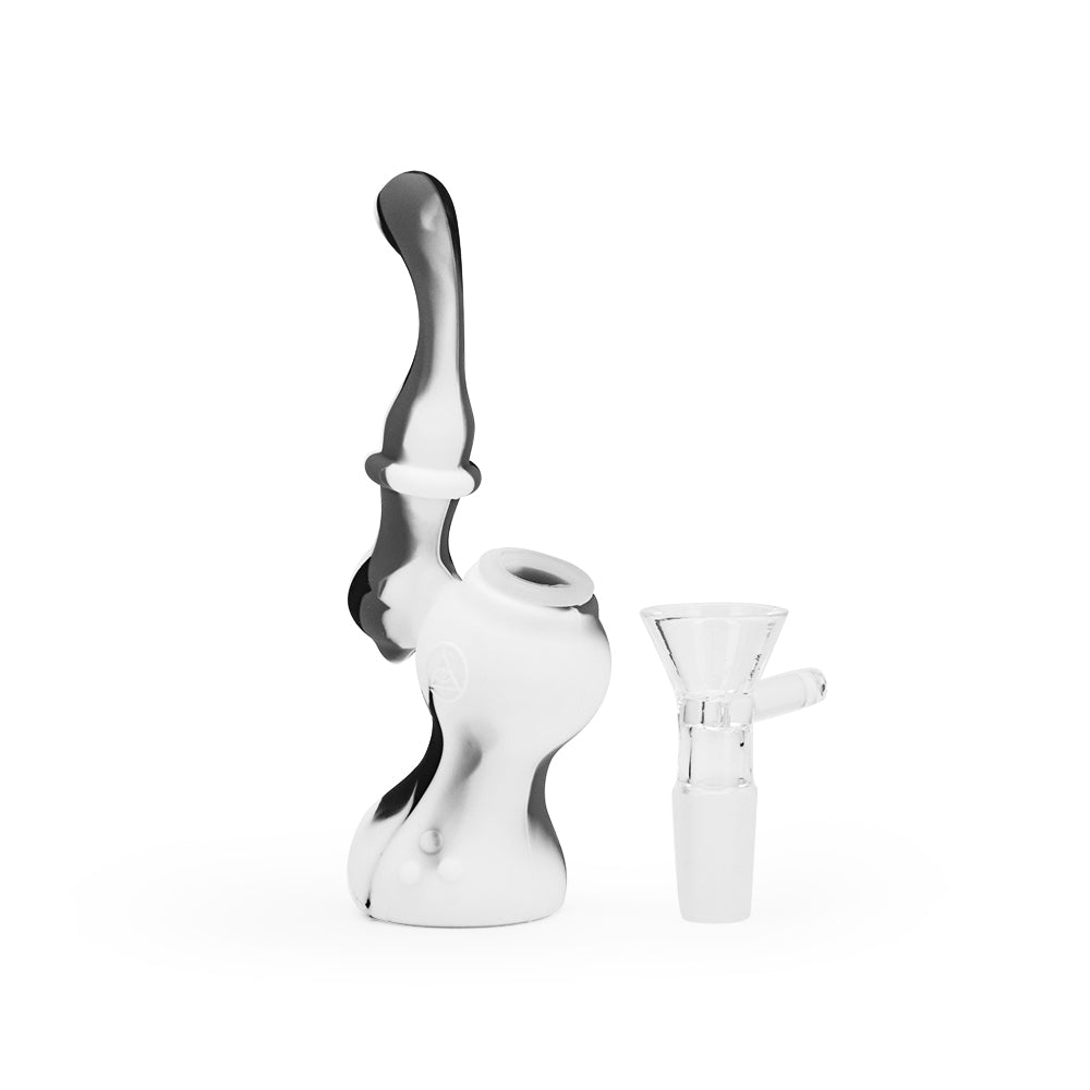 Ritual 5” Silicone Upright Bubbler by Ritual | Mission Dispensary