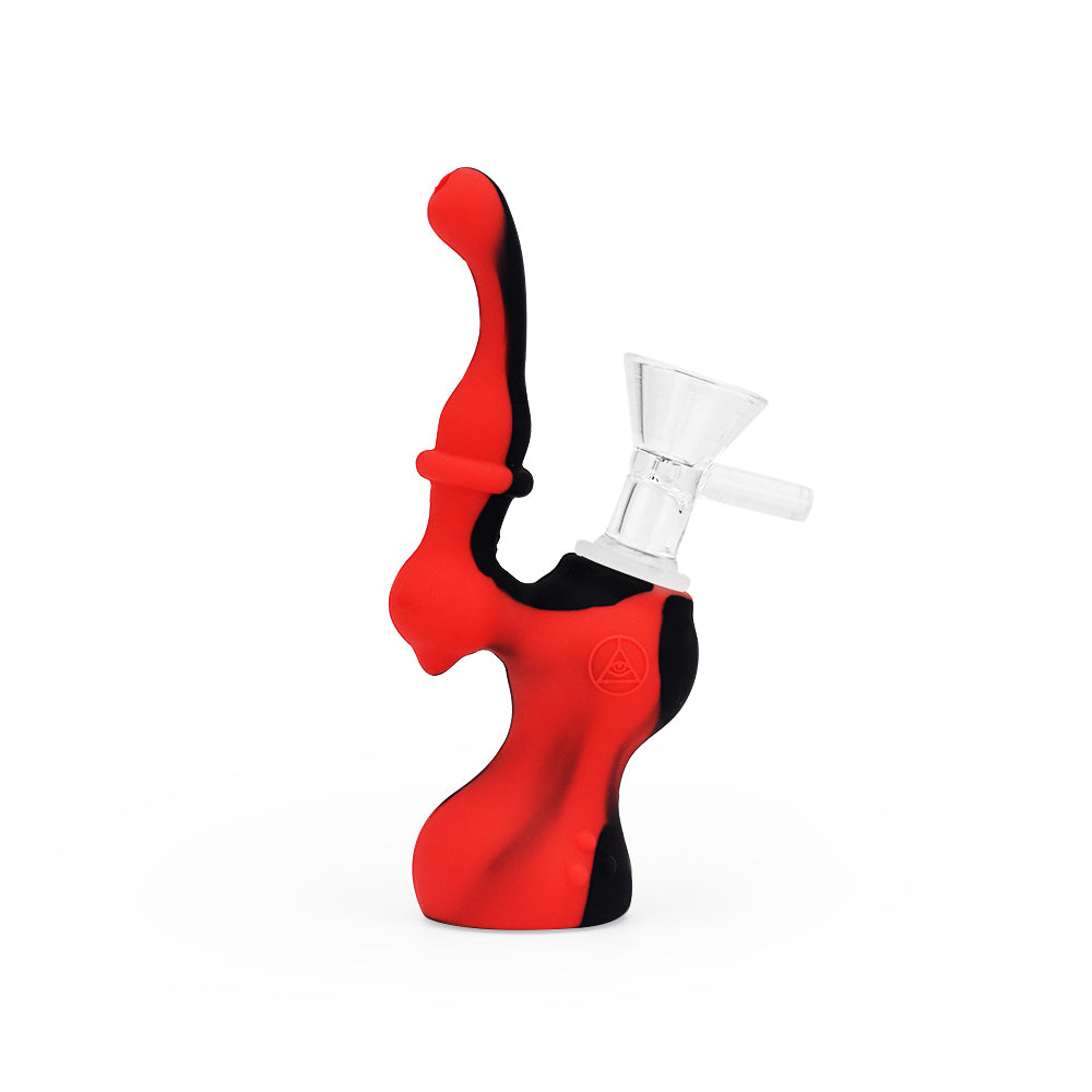 Ritual 5” Silicone Upright Bubbler by Ritual | Mission Dispensary