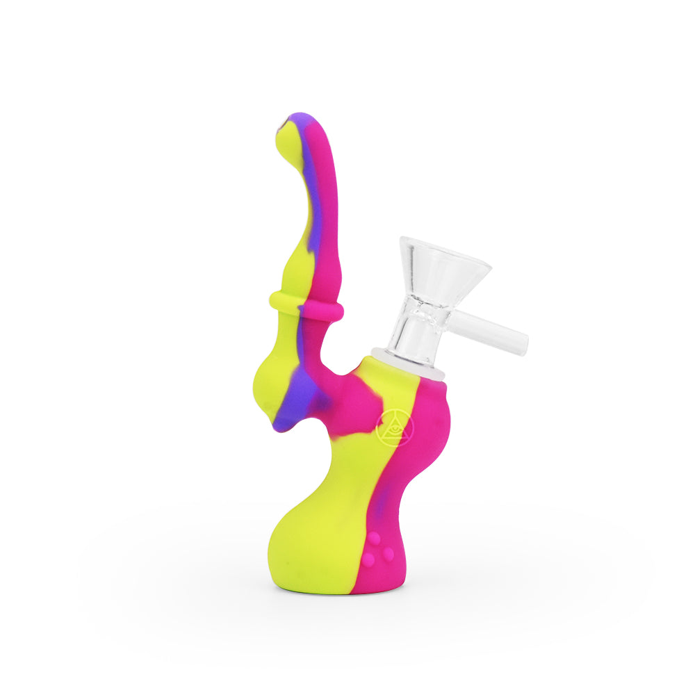 Ritual 5” Silicone Upright Bubbler by Ritual | Mission Dispensary