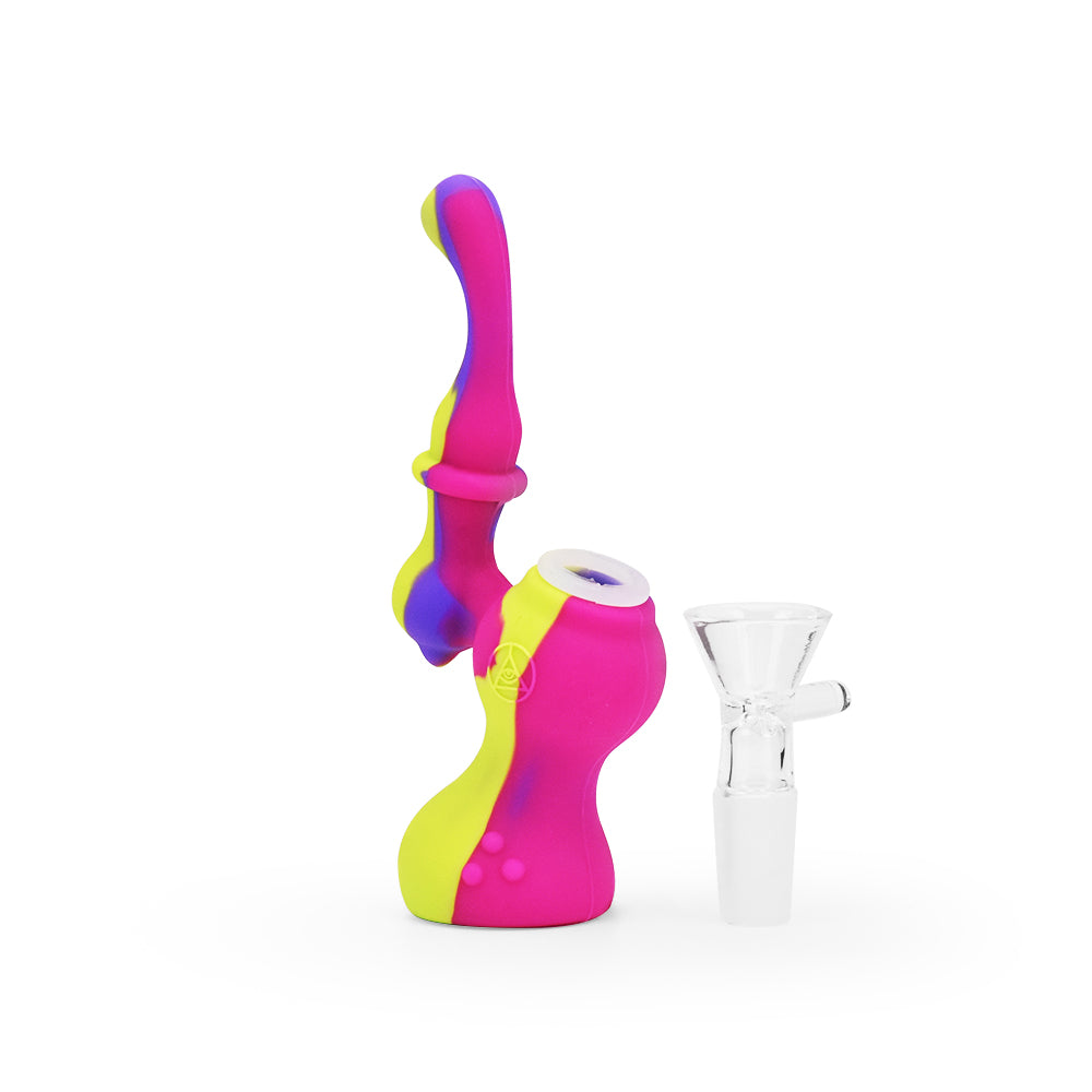 Ritual 5” Silicone Upright Bubbler by Ritual | Mission Dispensary