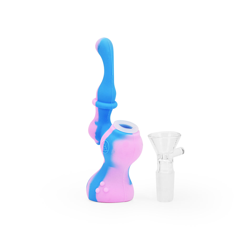Ritual 5” Silicone Upright Bubbler by Ritual | Mission Dispensary