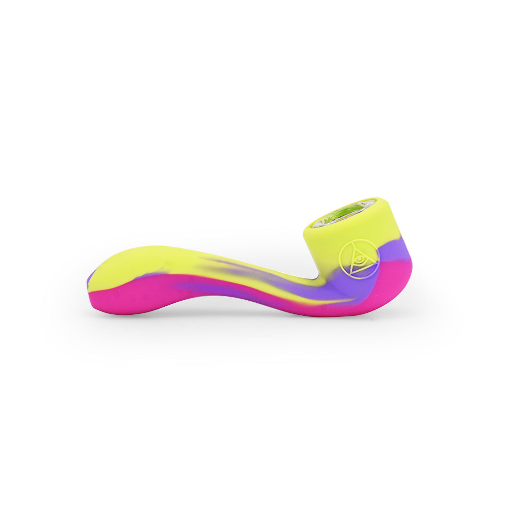 Ritual 4.5” Silicone Sherlock Pipe by Ritual | Mission Dispensary