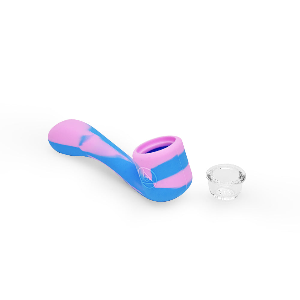 Ritual 4.5” Silicone Sherlock Pipe by Ritual | Mission Dispensary