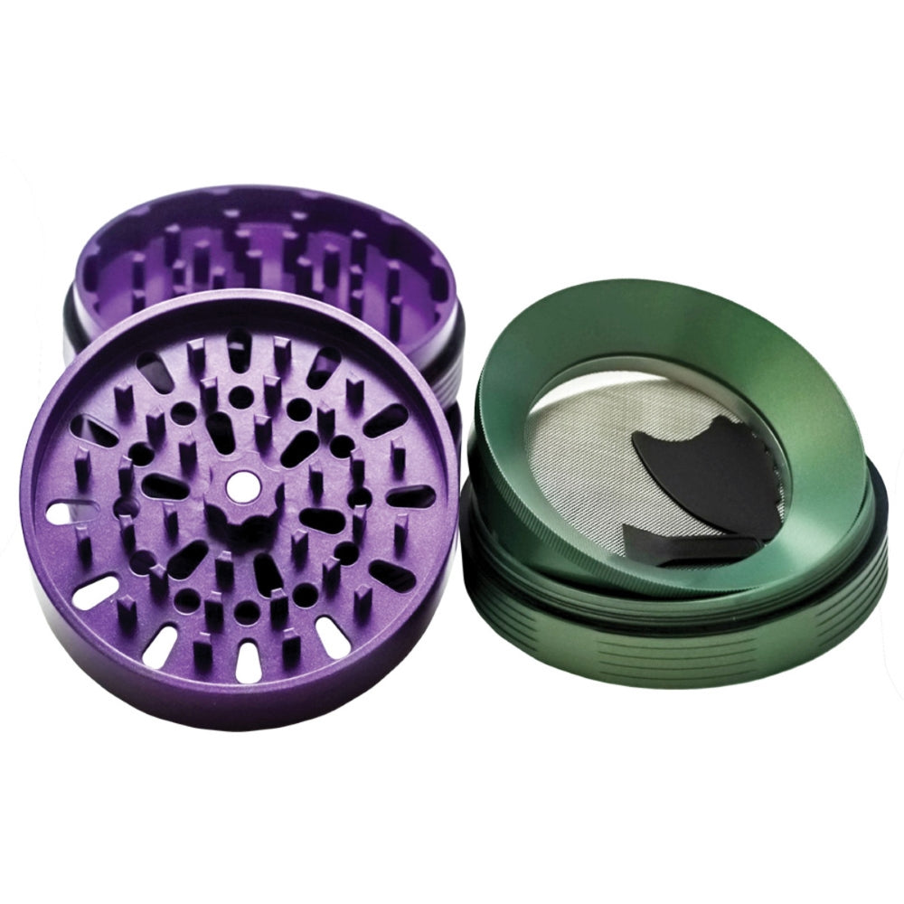 SLX Extra Large Ceramic Coated 4-Piece Grinder by SLX Grinders | Mission Dispensary