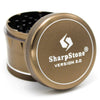 SharpStone V2 Hard Top 2.5 4-Piece Grinder by SharpStone | Mission Dispensary