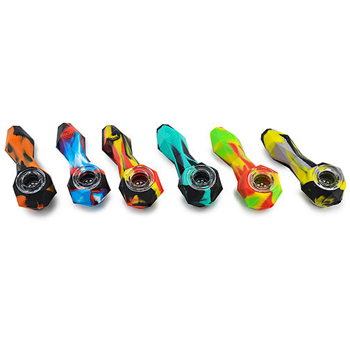 Space King Silicone Spoon Pipe by Space King | Mission Dispensary