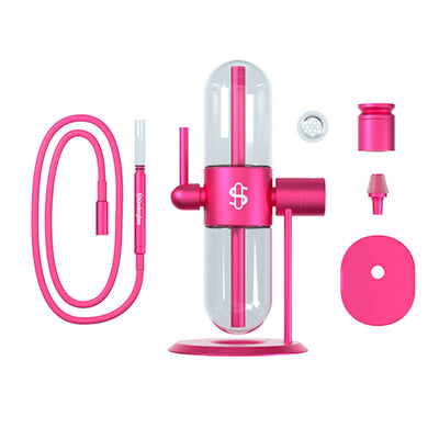 Stündenglass Pink Gravity Bong by Stündenglass | Mission Dispensary