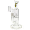 TAG 9” Double UFO Perc Rig by Thick Ass Glass | Mission Dispensary