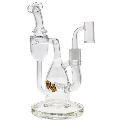 TAG 8” Inline Perc Recycler Rig by Thick Ass Glass | Mission Dispensary