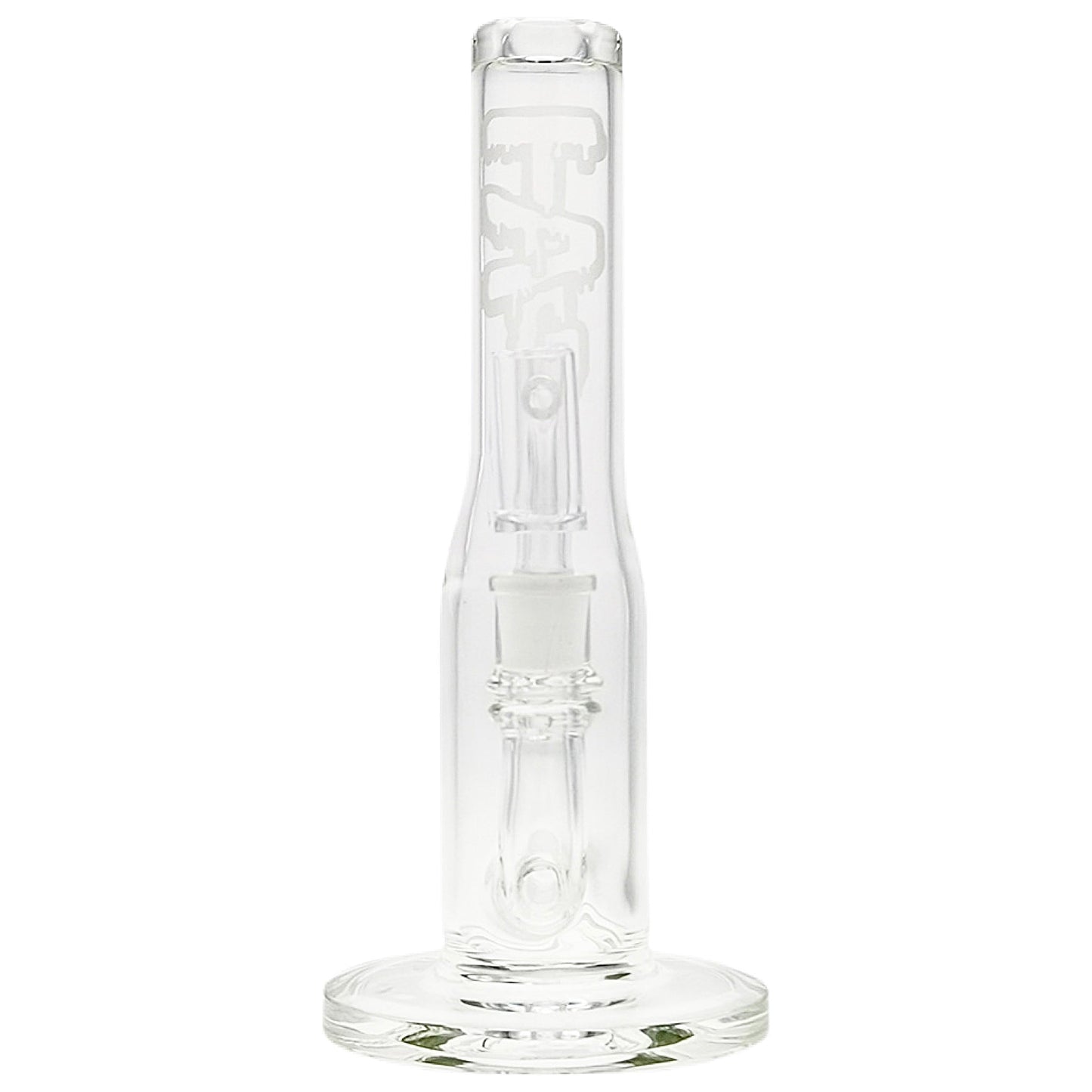 TAG 9” Inline Perc Straight Tube Rig by Thick Ass Glass | Mission Dispensary