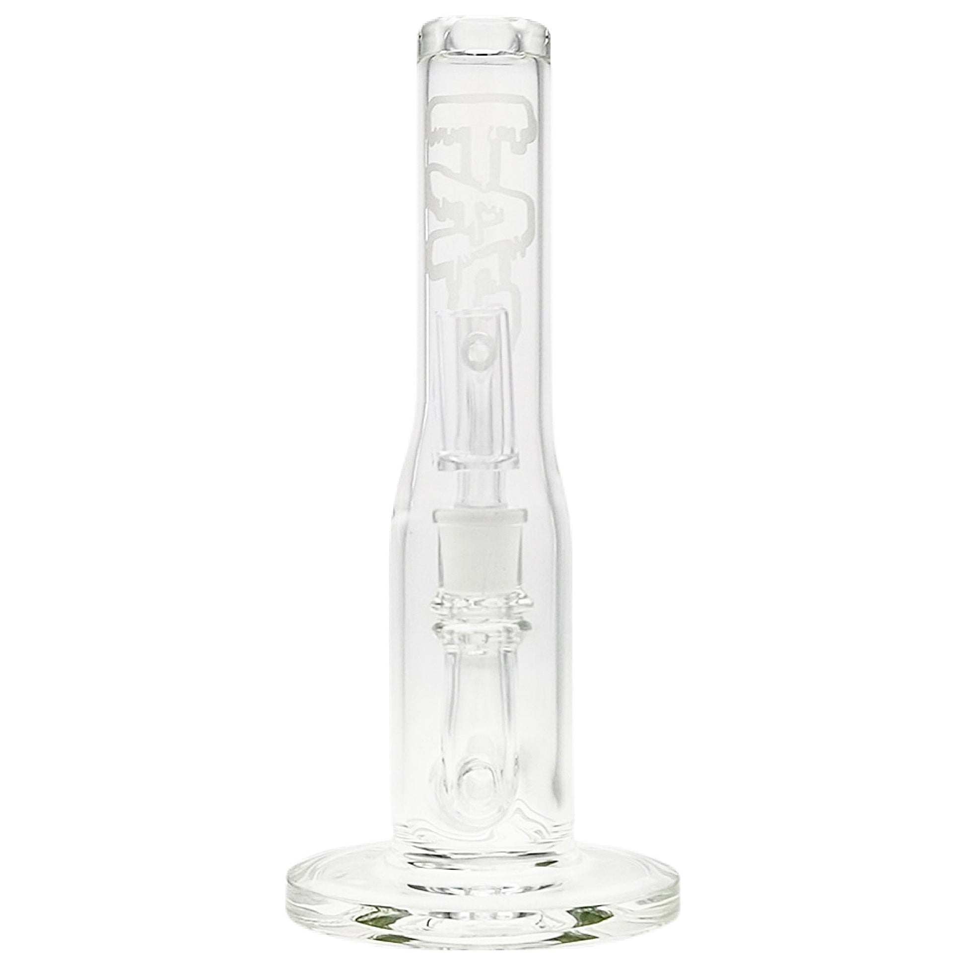 TAG 9” Inline Perc Straight Tube Rig by Thick Ass Glass | Mission Dispensary