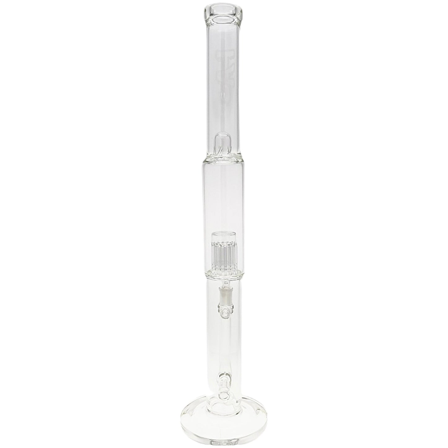 TAG 22” Multi Perc Straight Tube Bong by Thick Ass Glass | Mission Dispensary