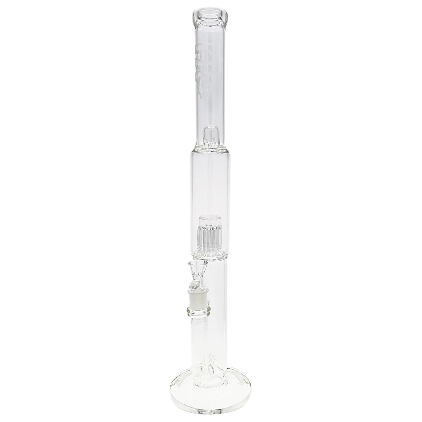 TAG 22” Multi Perc Straight Tube Bong by Thick Ass Glass | Mission Dispensary