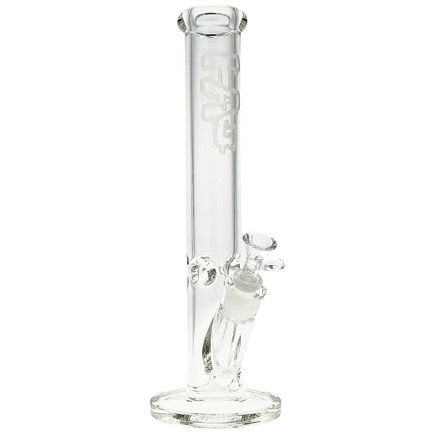 TAG 14” Straight Tube Bong by Thick Ass Glass | Mission Dispensary