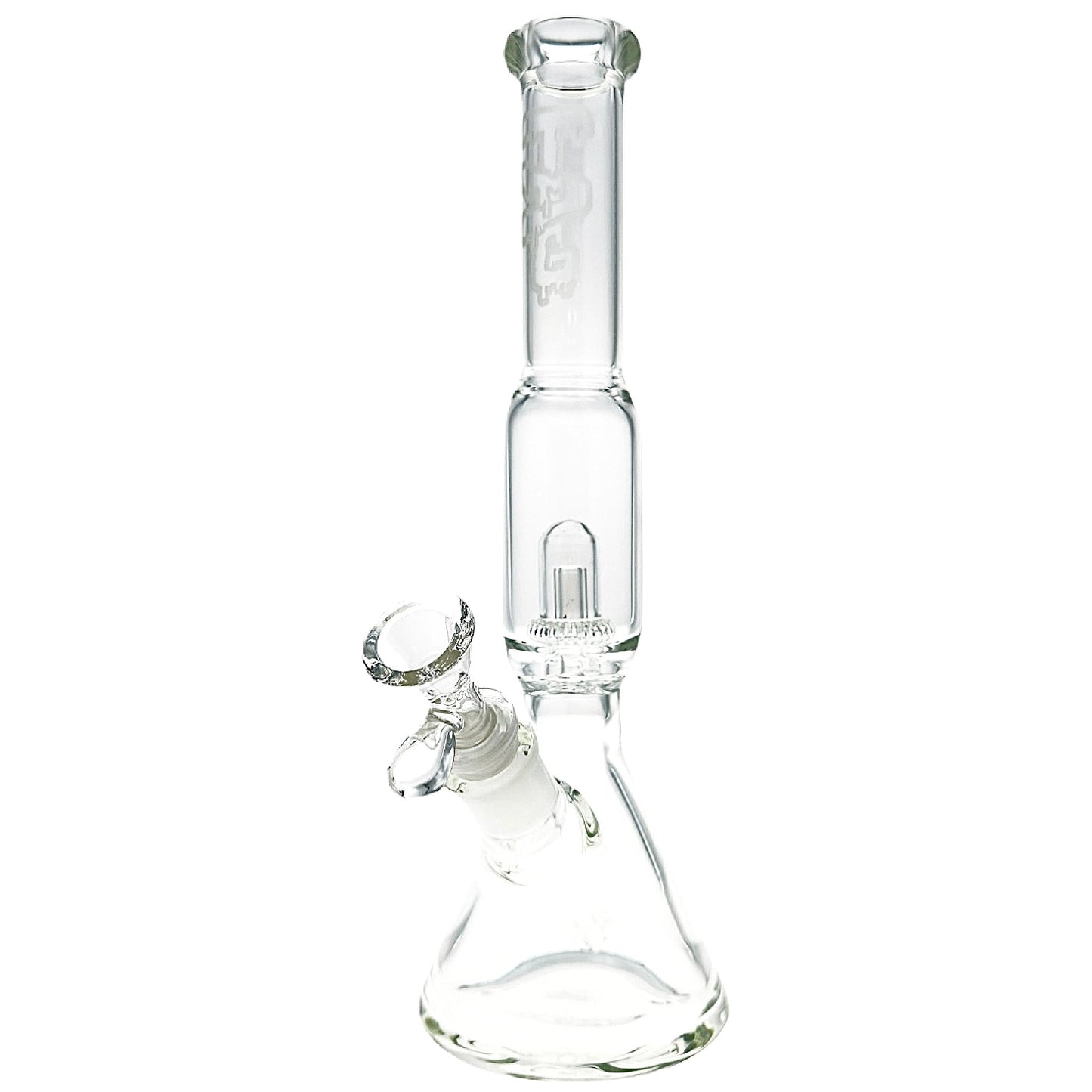 TAG 12” UFO Showerhead Beaker Bong by Thick Ass Glass | Mission Dispensary