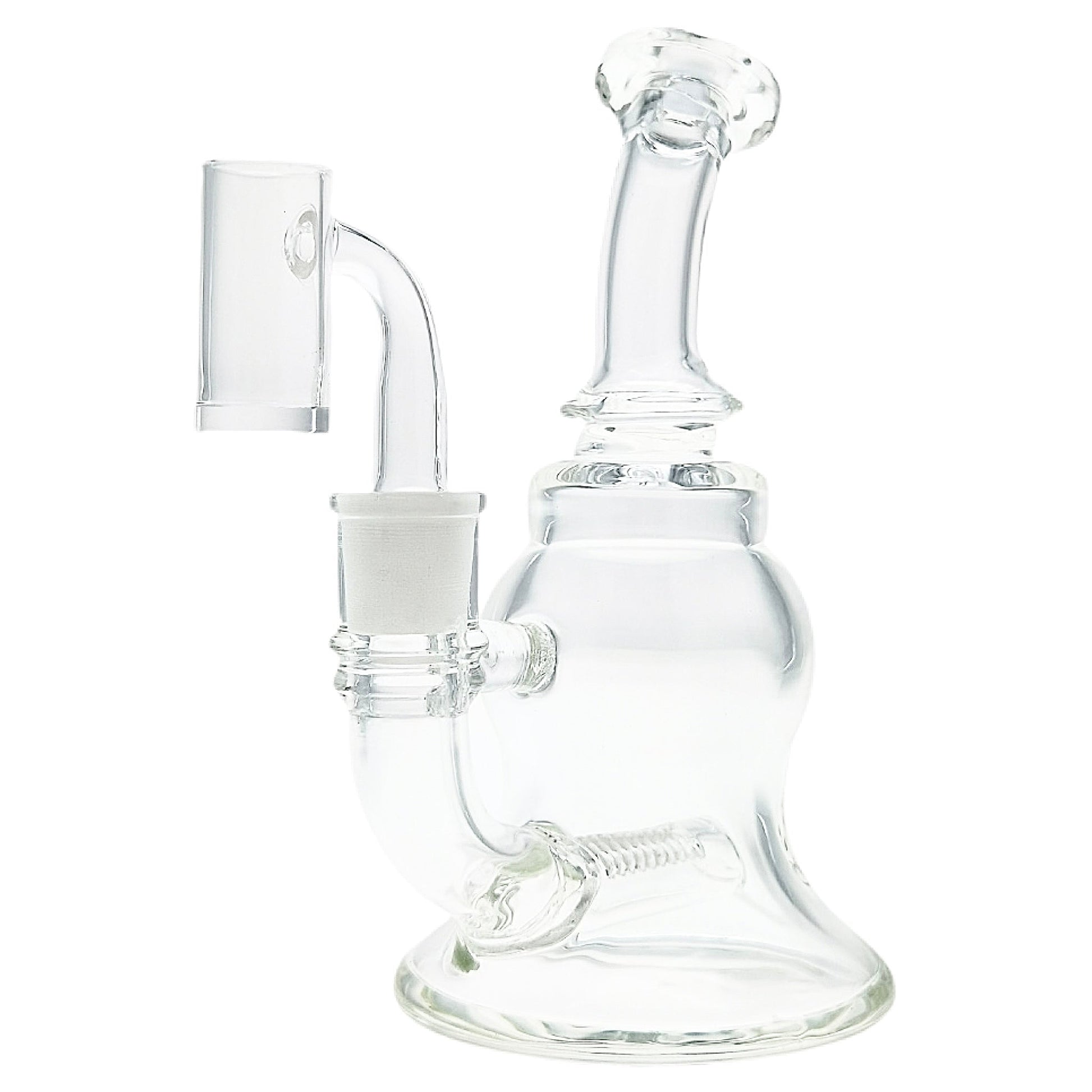 TAG 6.5” Bellow Bubble Can Rig by Thick Ass Glass | Mission Dispensary