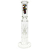 TAG 16” Double Honeycomb Perc Straight Tube Bong by Thick Ass Glass | Mission Dispensary